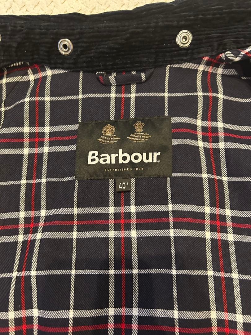 Barbour x Beauty&Youth トランスポート ネイビー 40