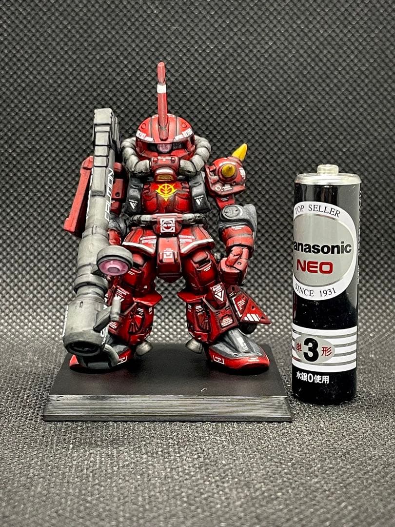 【送料無料/匿名配送】ガンダムコンバージ ザクIIジョニーライデン機 リペイント