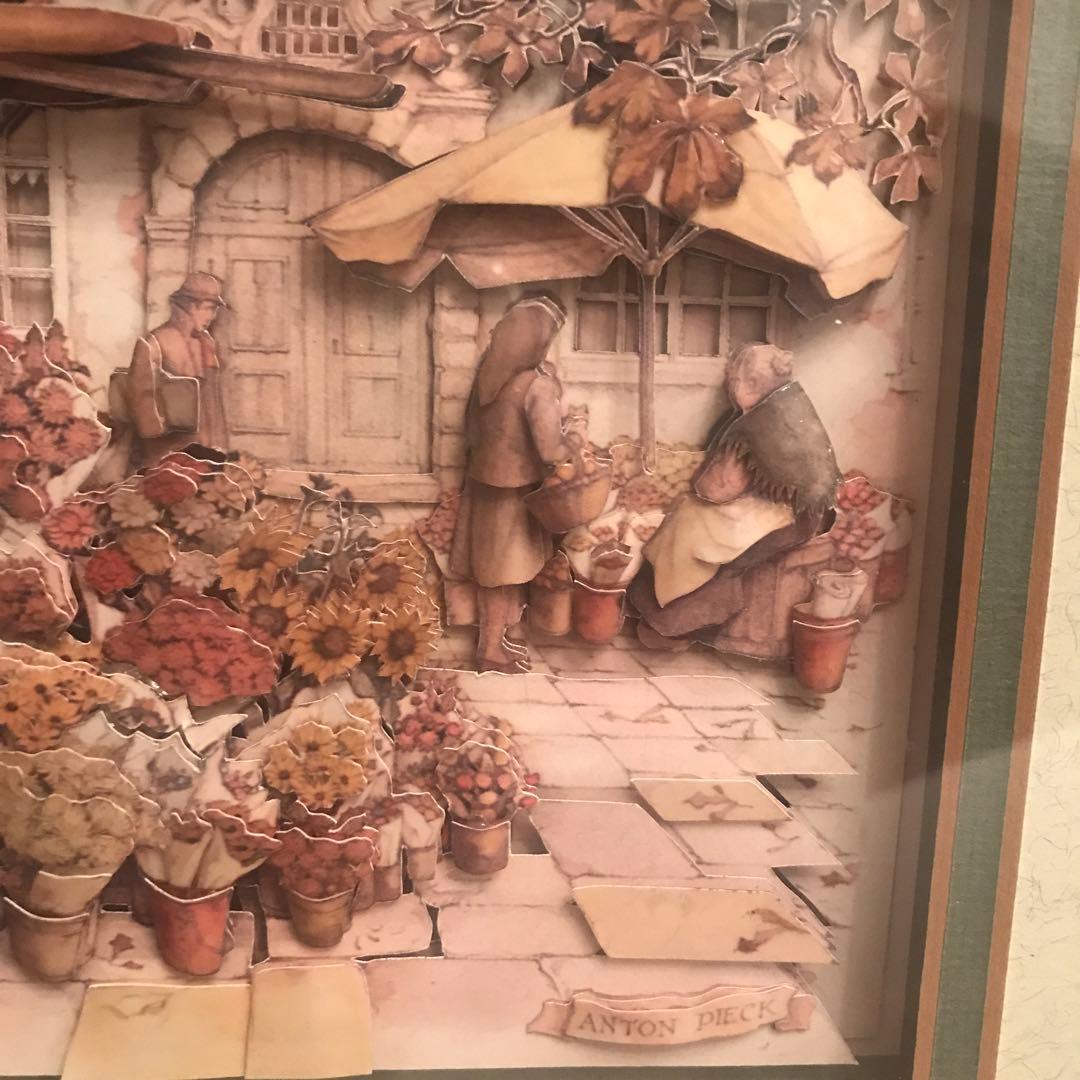 イギリス製 デコバージョン 壁絵 ANTON PIECK フラワーマーケット