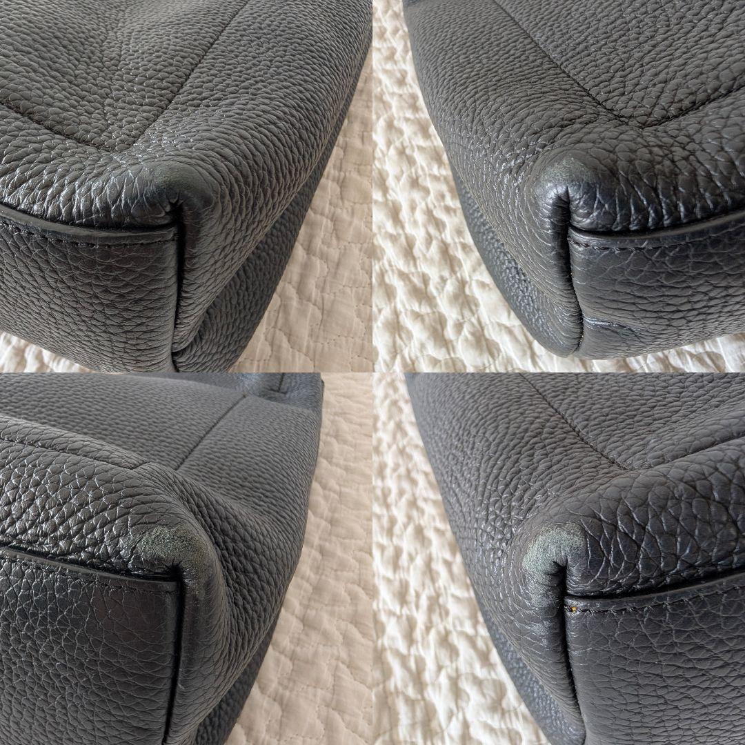 FURLA　フルラ　ハンドバッグ　肩掛け　レザー　本革　ブラック　プリムラ