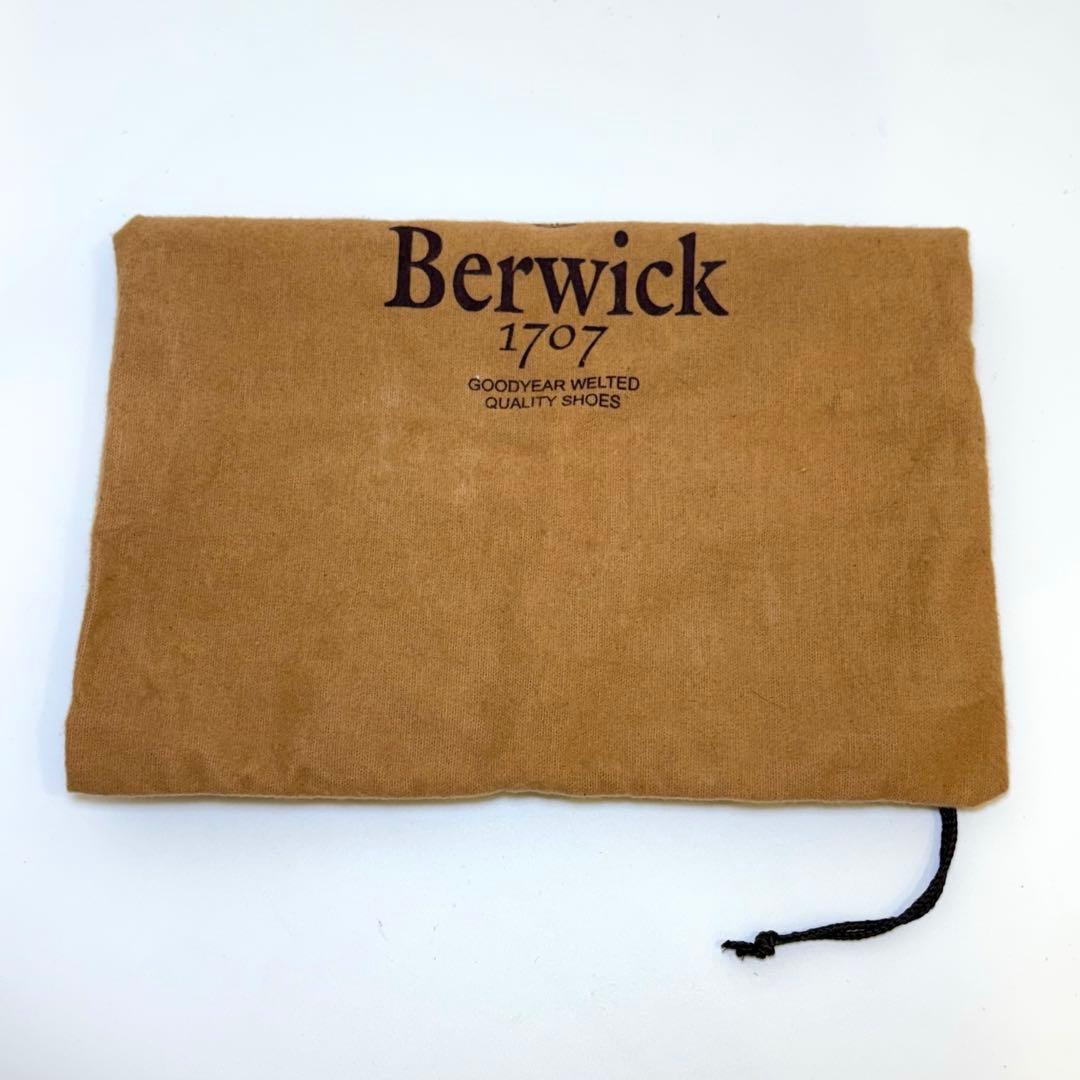 (美品)Berwick 5224 ストレートチップ 黒 24.5cm
