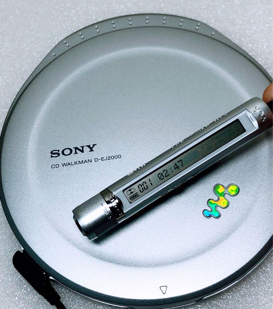 SONY☆CD WALKMANポータブルプレイヤーD-EJ2000