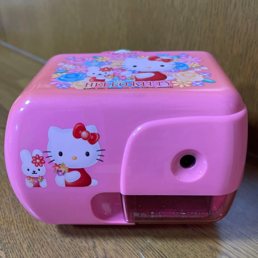 ハローキティ HELLO KITTY PENCIL SHARPENER 昭和家電 希少】昭和