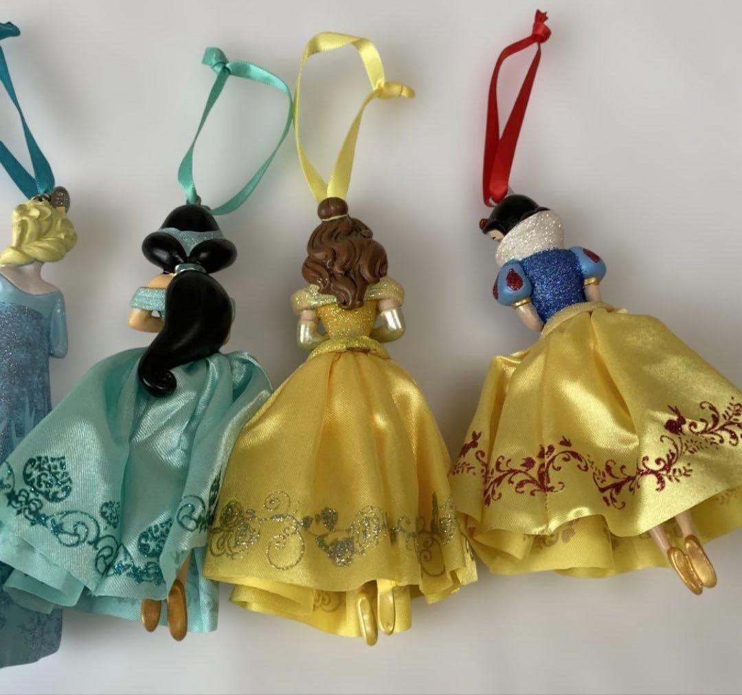 ディズニーストア　プリンセス　クリスマスオーナメント　2018年　7体セット