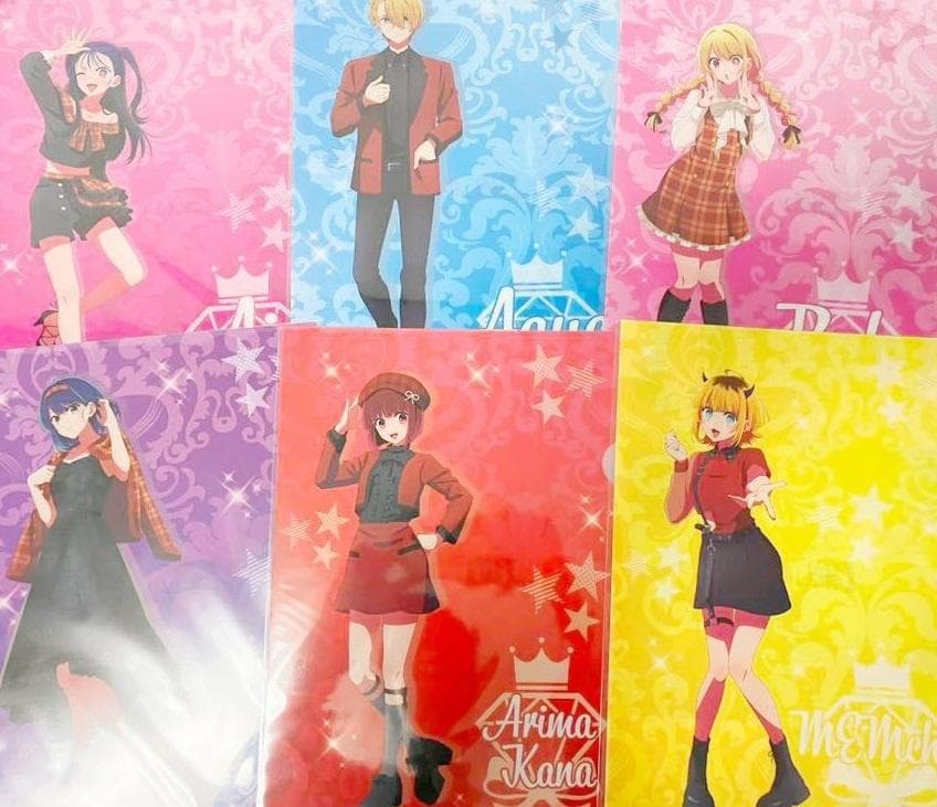 推しの子 RED° 東京タワー コラボ 描き下ろし クリアファイル 6種セット