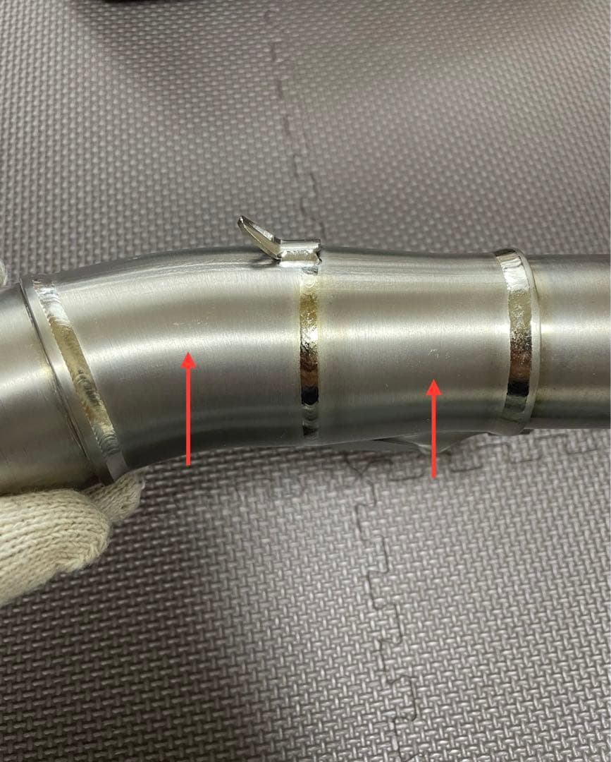 S1 スリップオンサイレンサー フルチタンリンクパイプ ZX-6R 636 SC