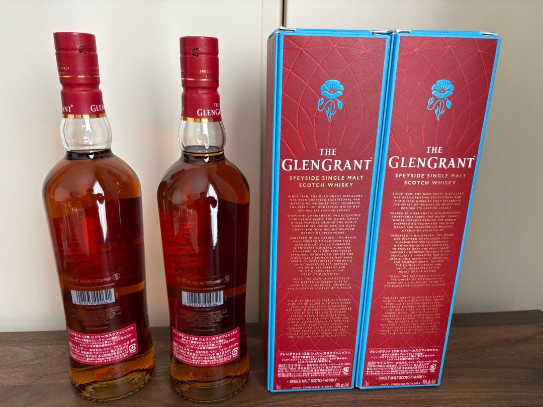 即日発送』『匿名配送』グレングラント12年オロロソシェリーカスク2本