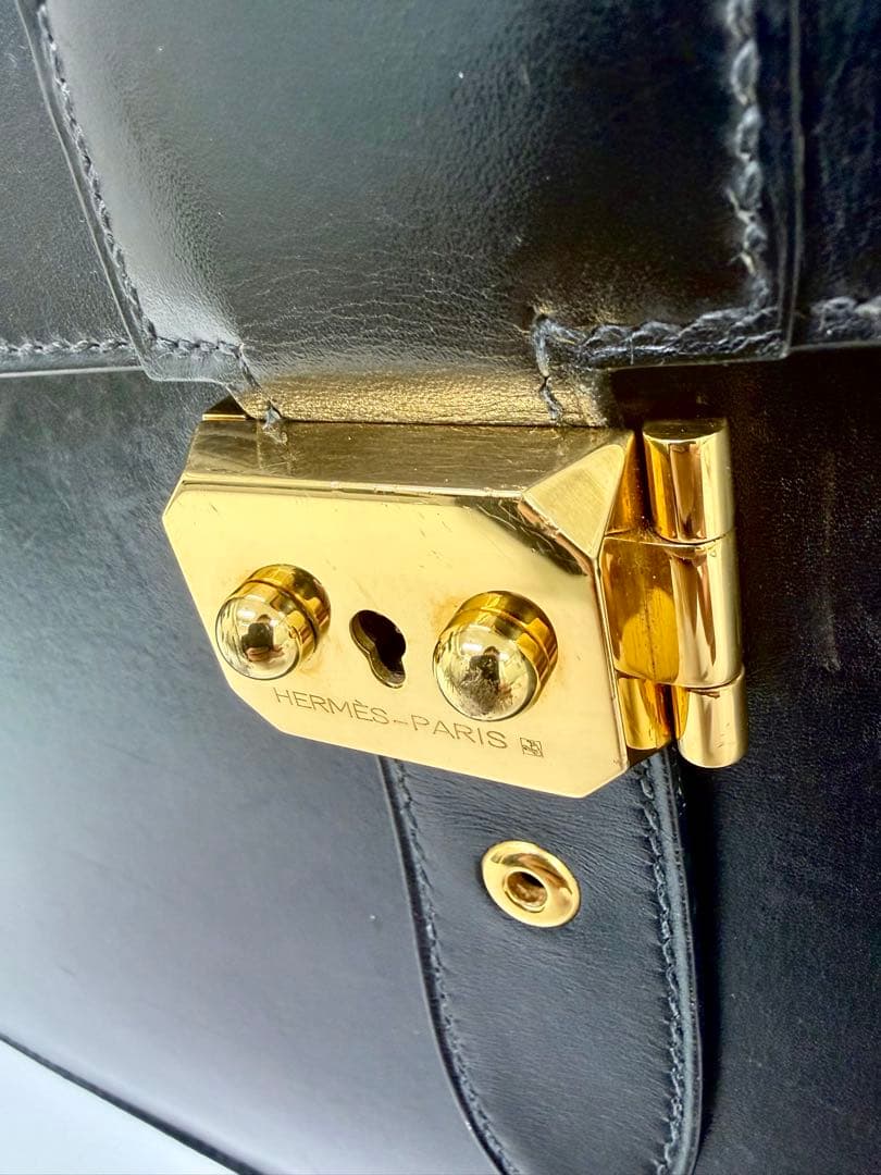 【※専用※】✨エルメス サックアデペッシュ38／ボックスカーフ