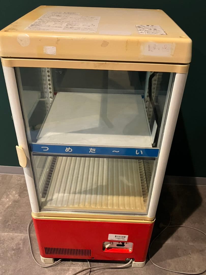 【コカ・コーラ　小型温冷ショーケース】昭和レトロ　レア　サンデン