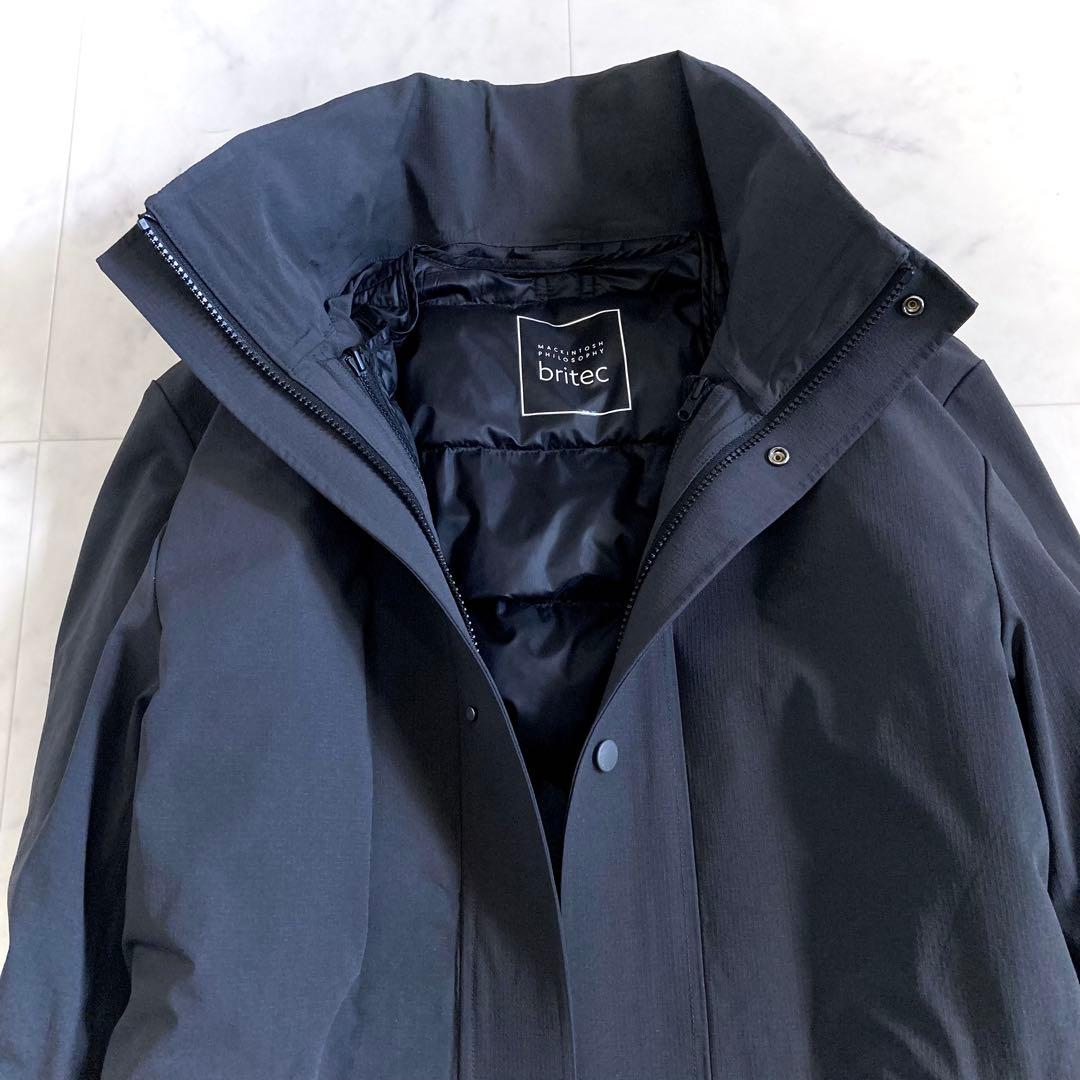マッキントッシュフィロソフィー britec インナーダウンスタンドカラーコート
