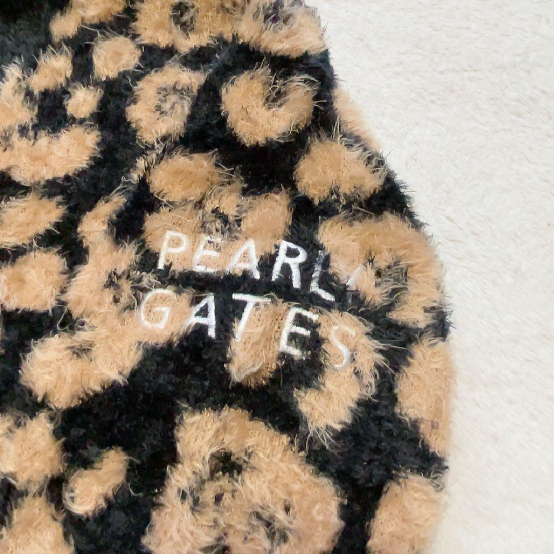 近年　パーリーゲイツ 　セットアップ　スカート　アニマル　ひょう　レオパード