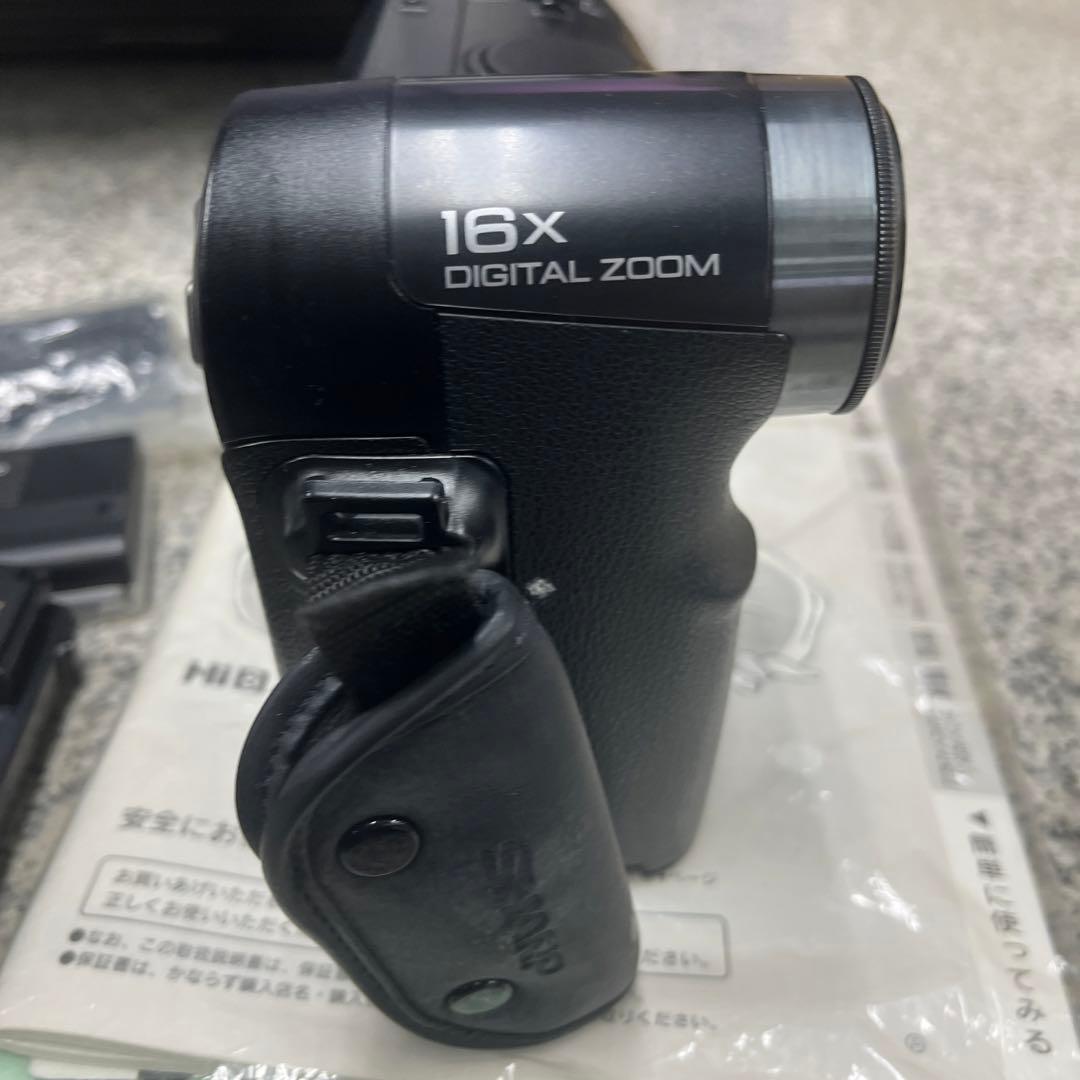 SHARP シャープ VL-HL15 液晶8ミリビデオカメラ 小物 ケース付き