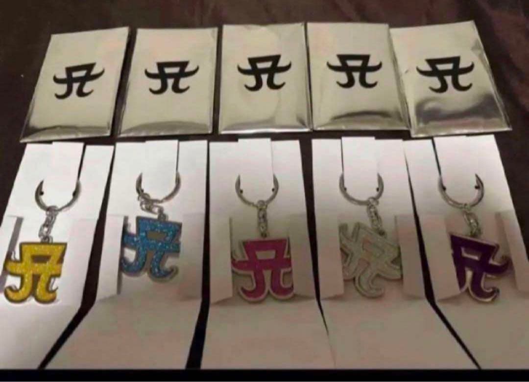 浜崎あゆみ グリッターAキーホルダー コンプ グッズ カウコン