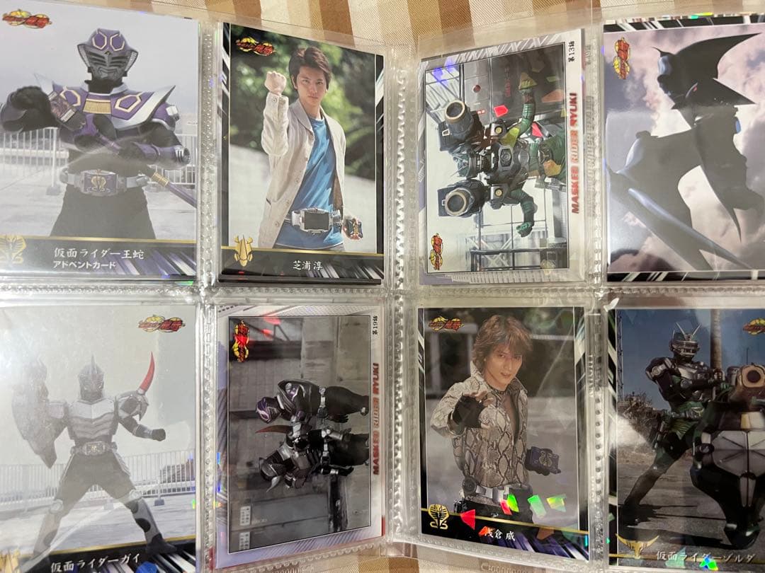 仮面ライダー龍騎 アマダコレクションカード カルビーカード トレ