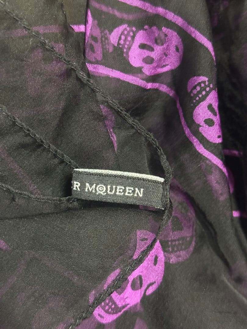 ALEXANDER MCQUEEN アレキサンダーマックイーン スカーフ