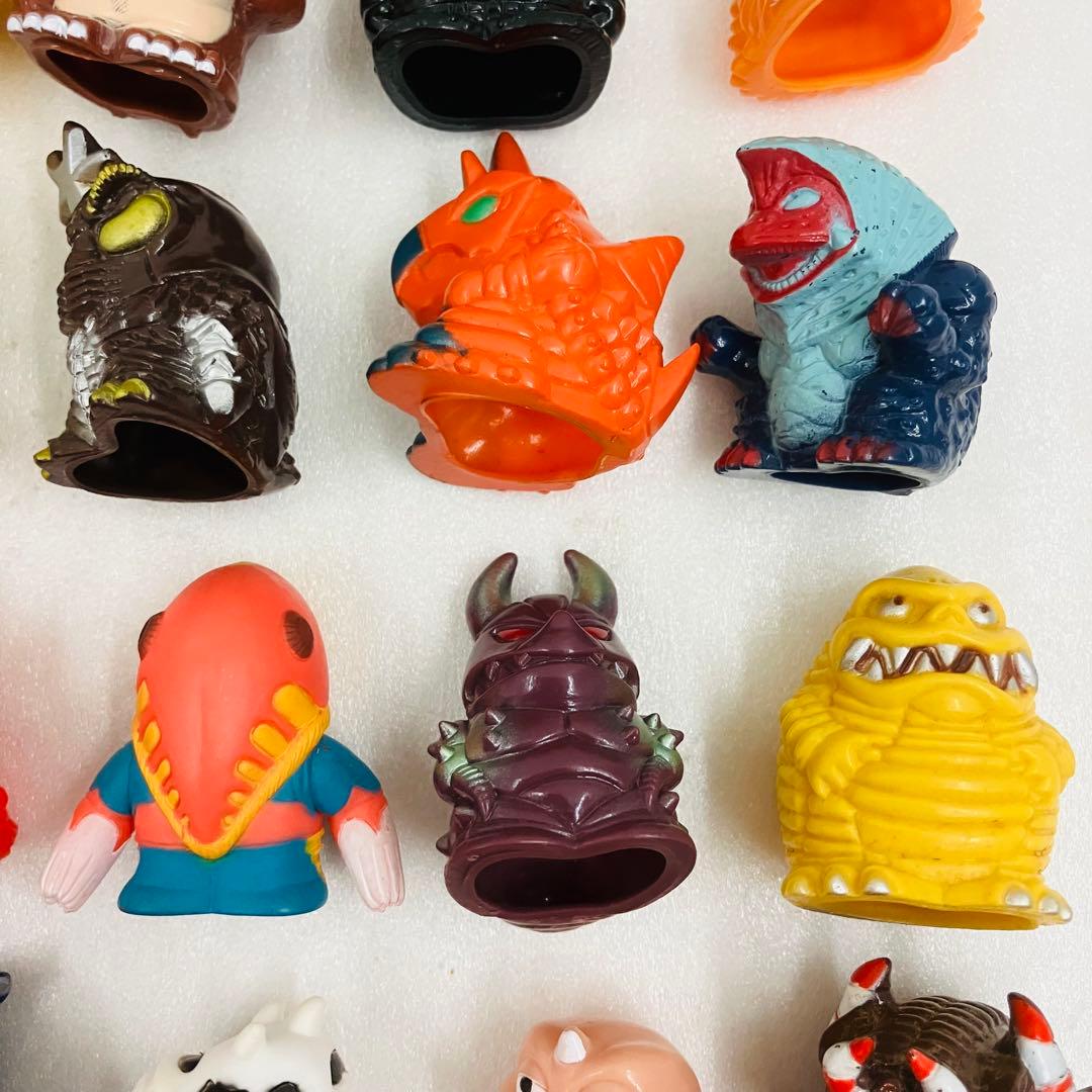 当時物／レア ウルトラマン 指人形 47個 まとめセット 怪獣