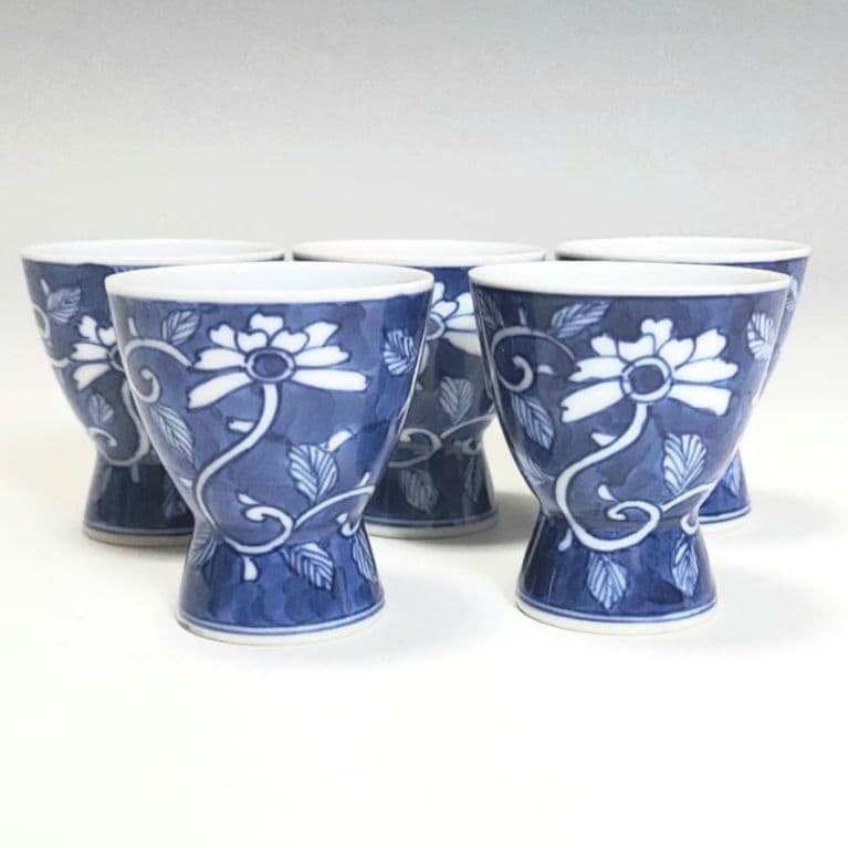 24-1265 永楽善五郎作 猪口5客