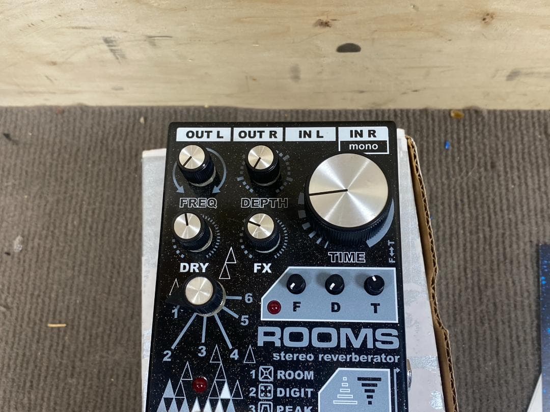 612 death by audio ROOMS リバーブ