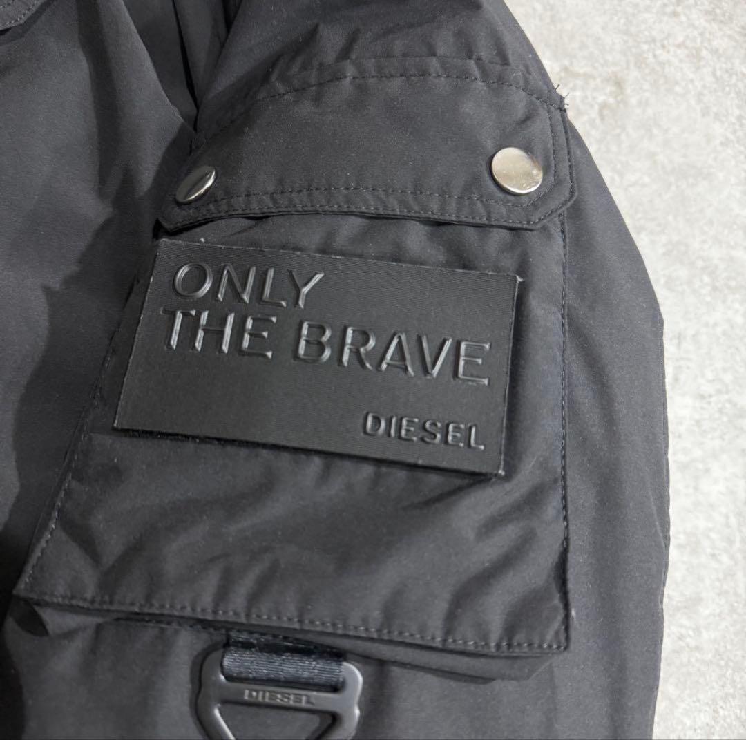 DIESEL ディーゼルフライジャケット 短丈 ボア - メルカリ