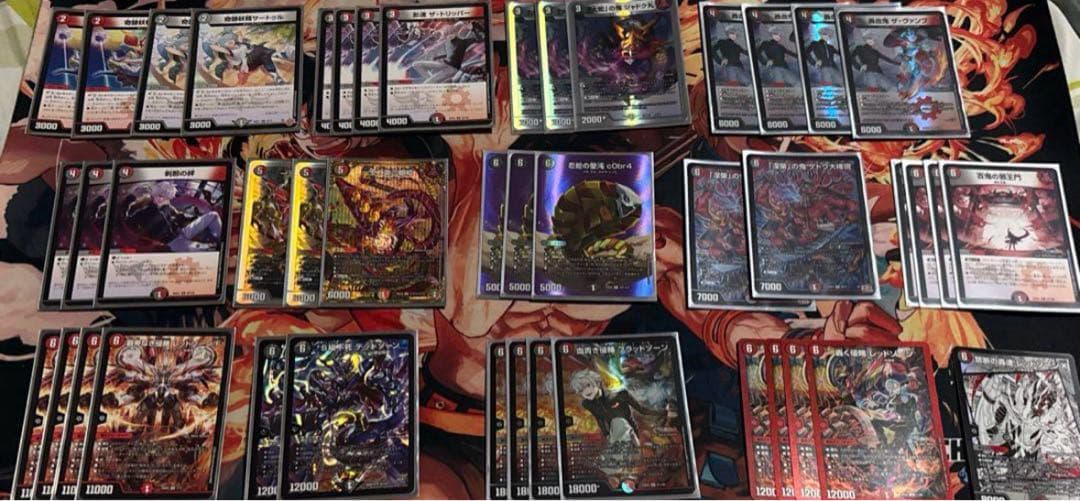 3デッキセット リースボルシャック、赤黒バイク、ロマノフワンショット