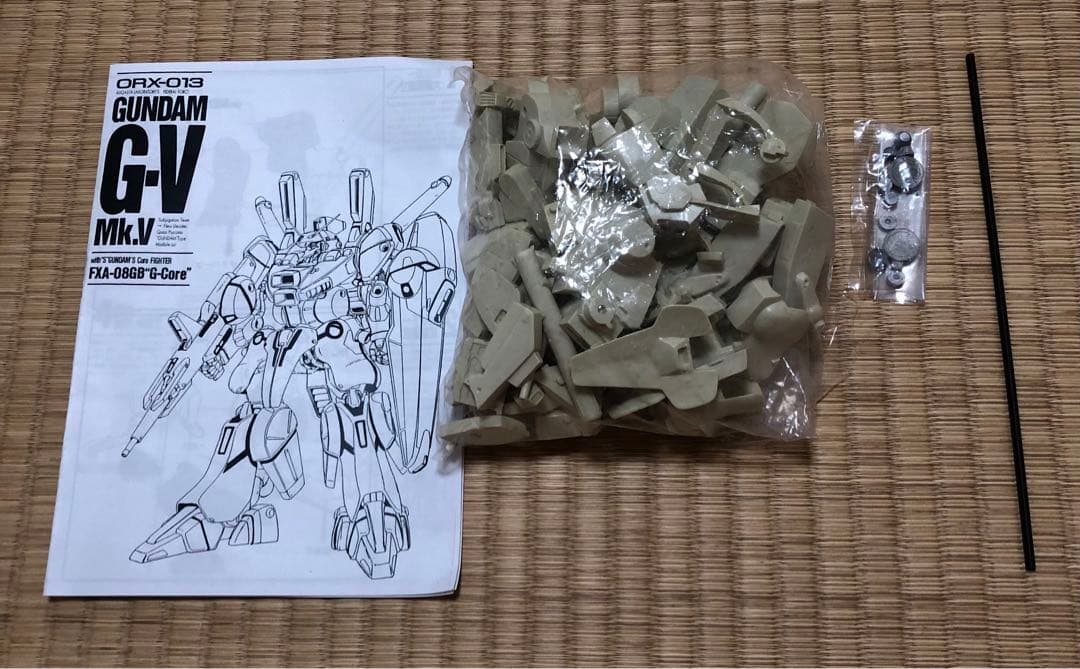 モデルグラフィックス製ガンダムmkー5 ガンダムガレージキット