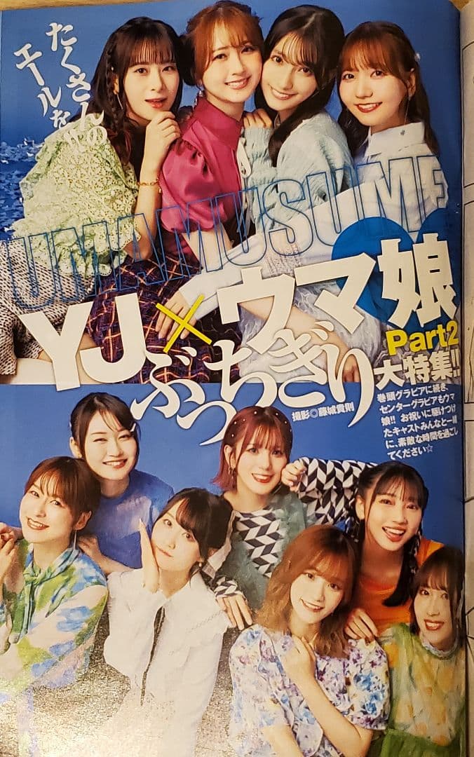 週刊ヤングジャンプ 42号 ウマ娘 シンデレラグレイ コラボグラビア