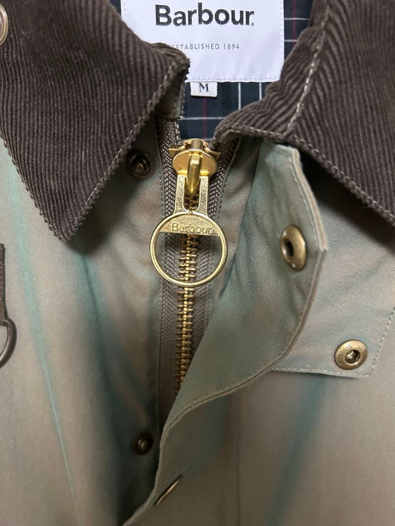 Barbour バブアーSPEY スペイBEAMS別注玉虫色Mサイズ