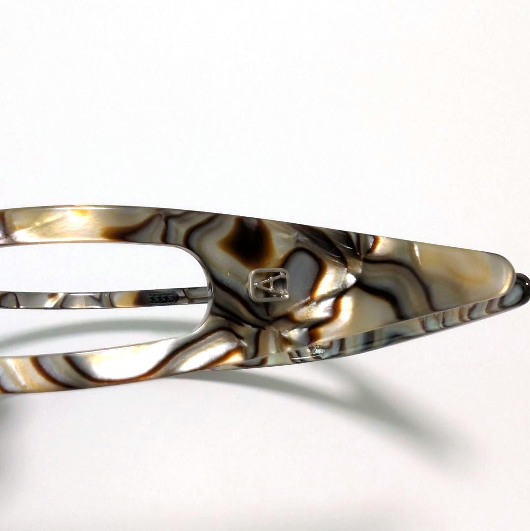 美品 ALEXANDRE DE PARIS カチューシャ へアクセサリー Aロゴ