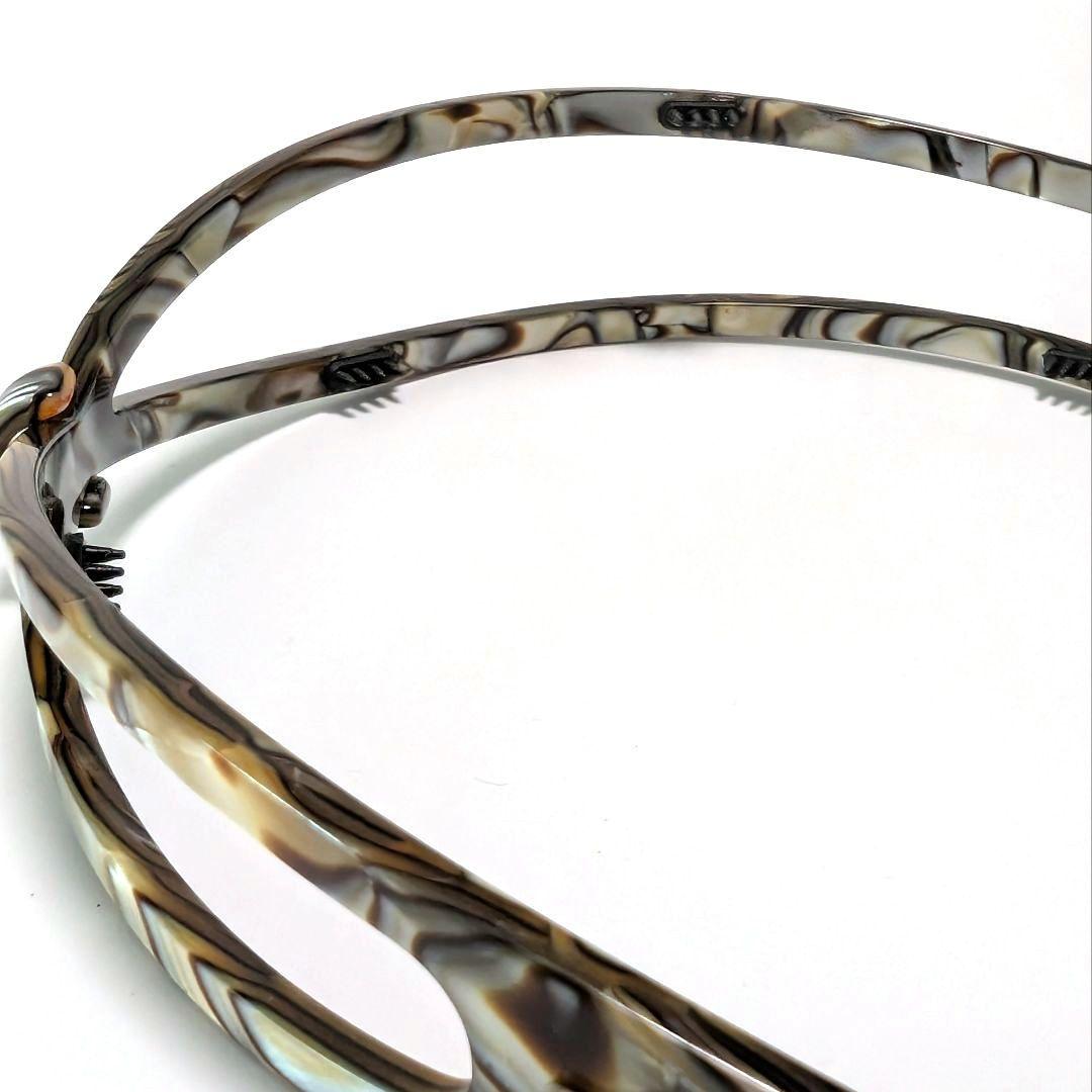 美品 ALEXANDRE DE PARIS カチューシャ へアクセサリー Aロゴ