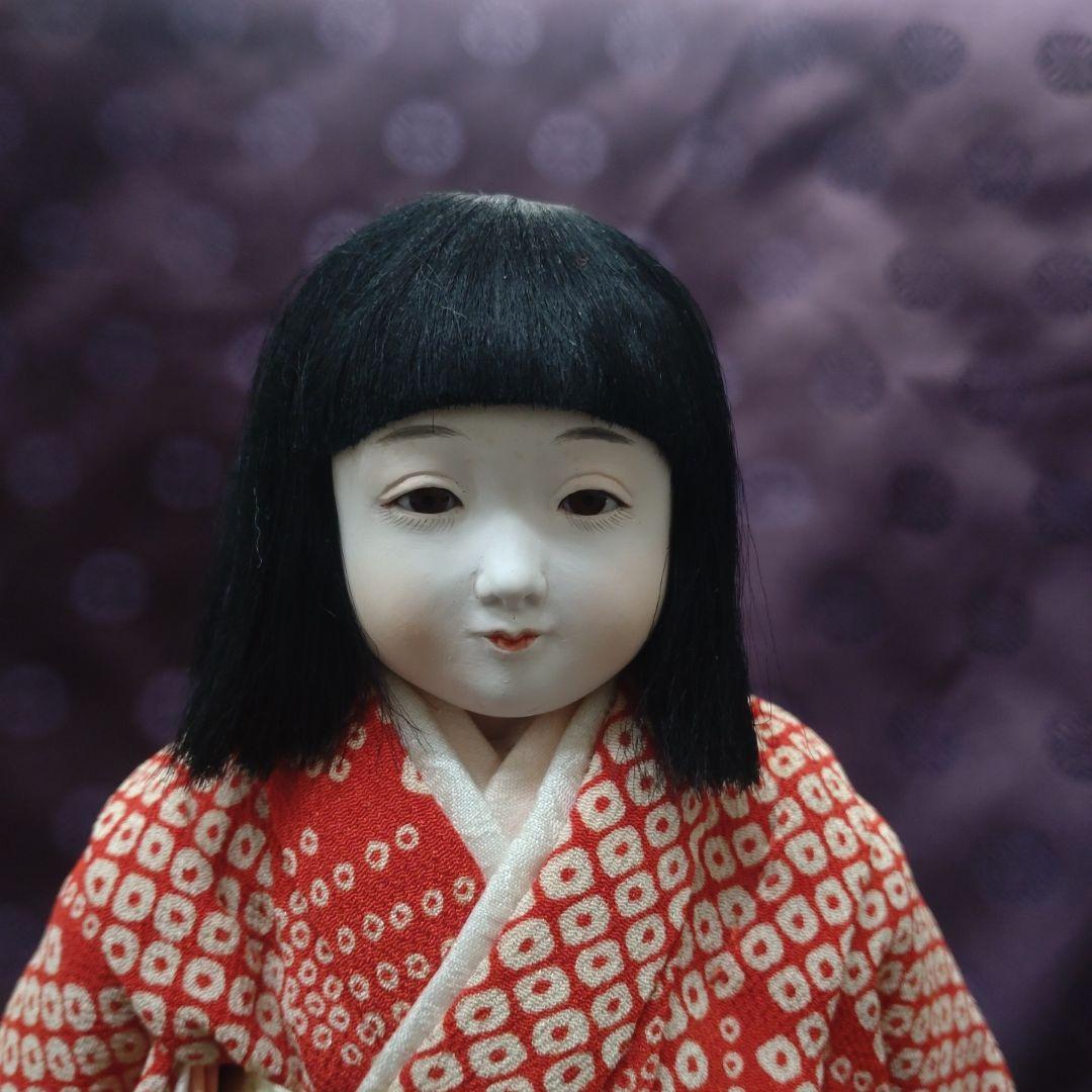 【逸品】村岡茂作　市松人形