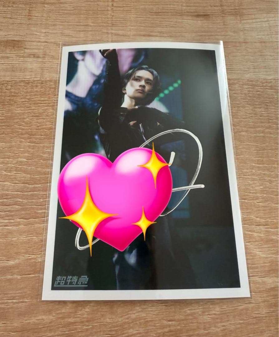 超特急 RiB LIVE生写真タクヤサイン入り