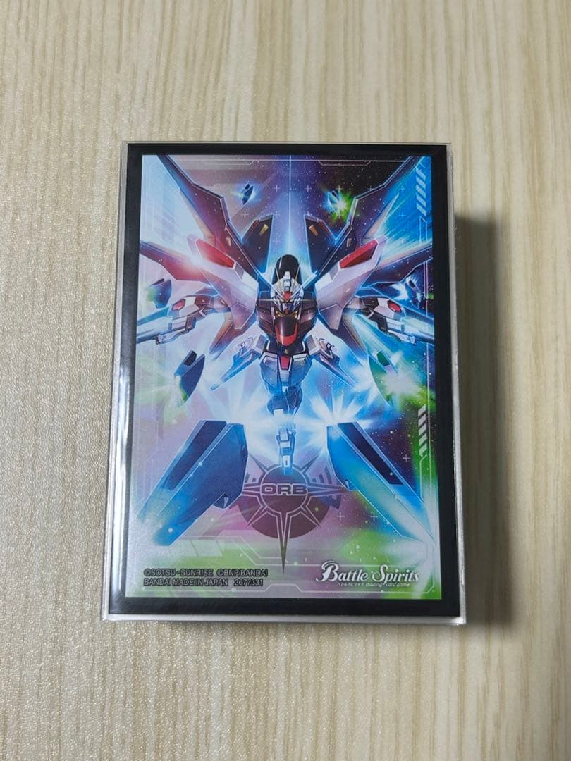 スリーブ付き】BS バトスピ 白 ガンダム オーブ デッキ ＋ パーツ