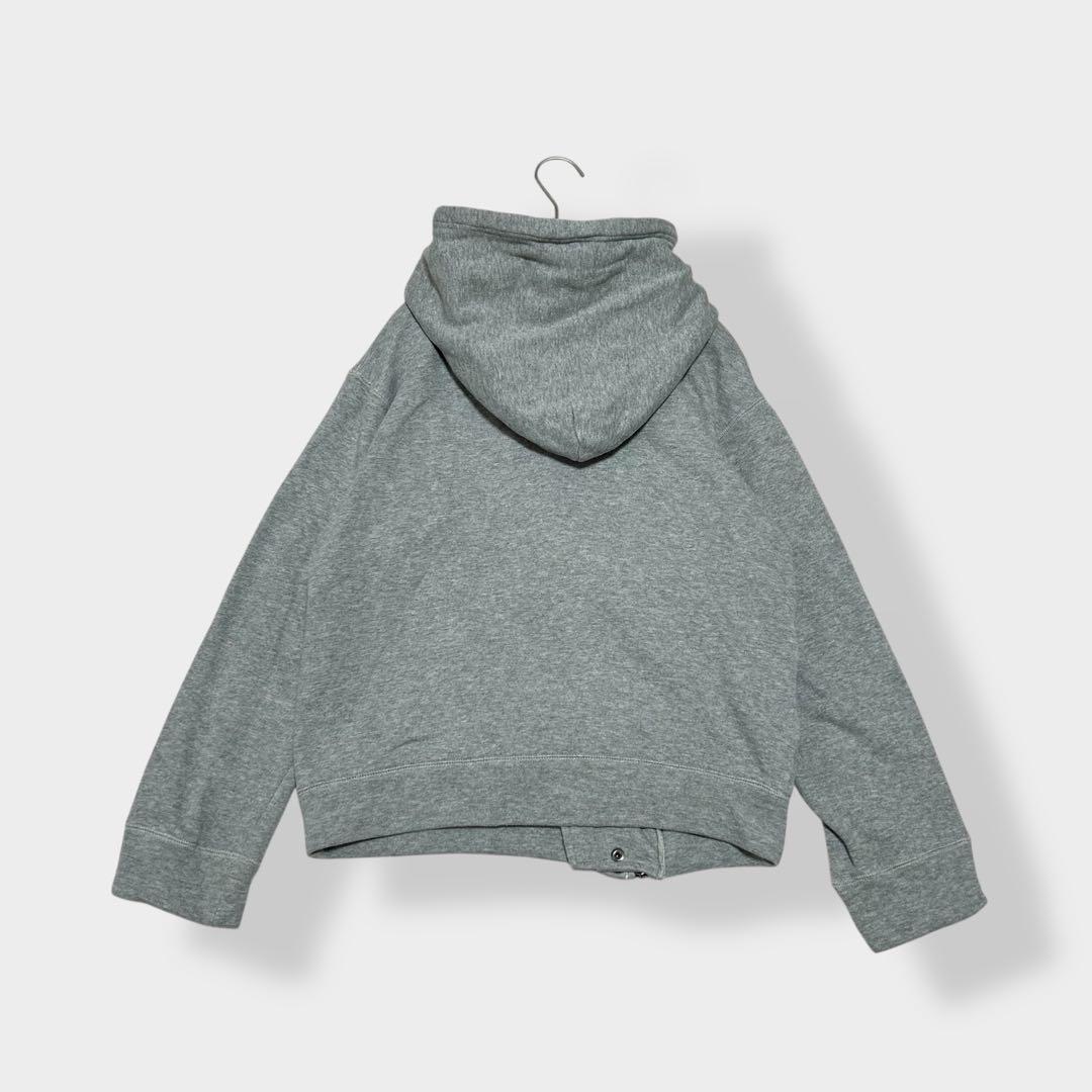 FINAL  スウェット ダブルライダース ジップパーカー グレー XS