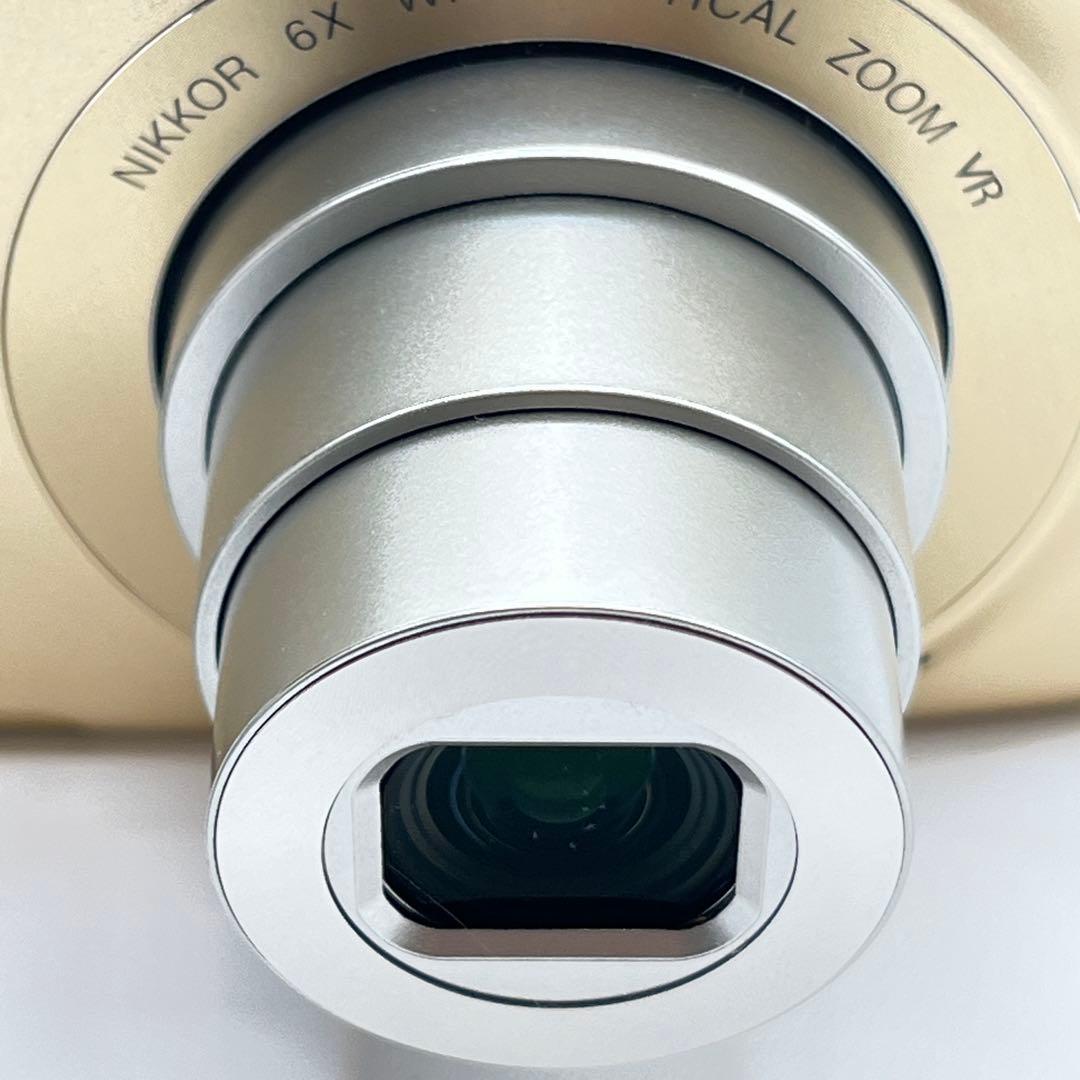 美品、完品】 ニコン COOLPIX S3300 スイートゴールド CCD搭載