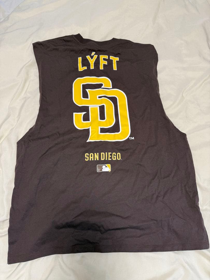 SAN DIEGO LYFT タンクトップ ブラウン SAN DIEGO LYFT タンクトップ