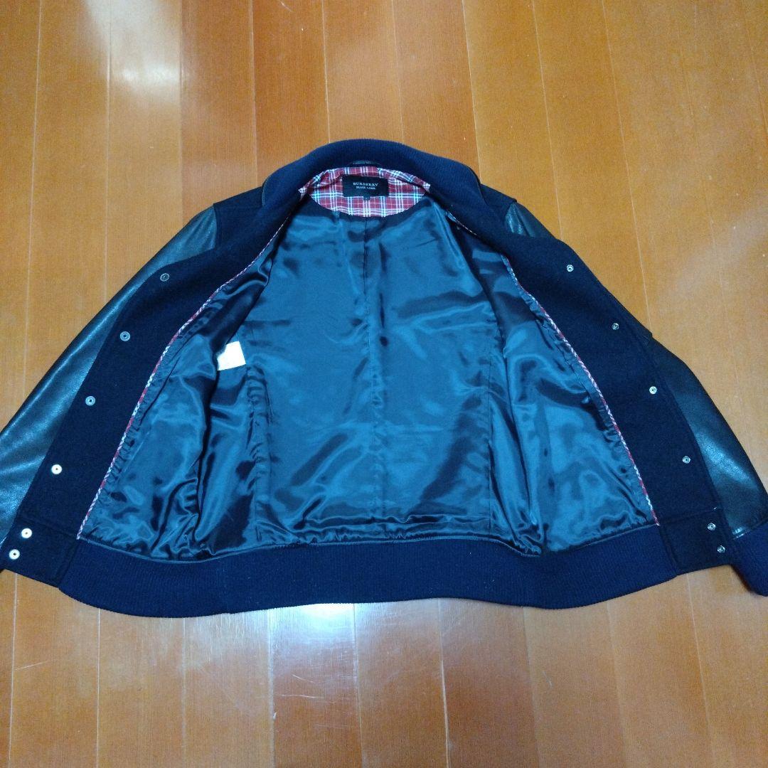 BURBERRY BLACK LABEL スタジャン ネイビー・ブラック