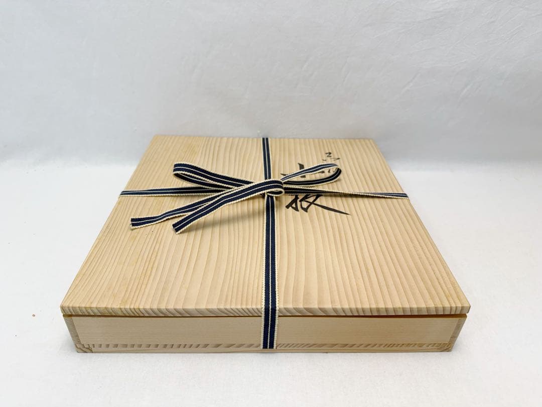 未使用 茶道具 塗師 川瀬表完造 黒真塗 荒目板 小板