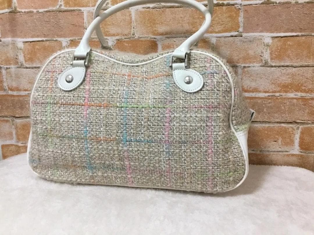 Y2K　サマンサタバサ × ニッキーヒルトン ツイード　バッグ