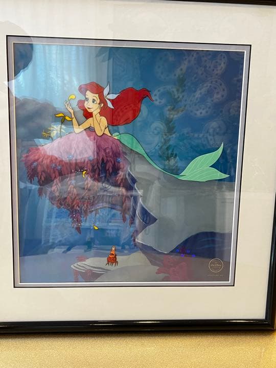 ウォルト・ディズニー　リトルマーメイド セリセル「He Loves me 」