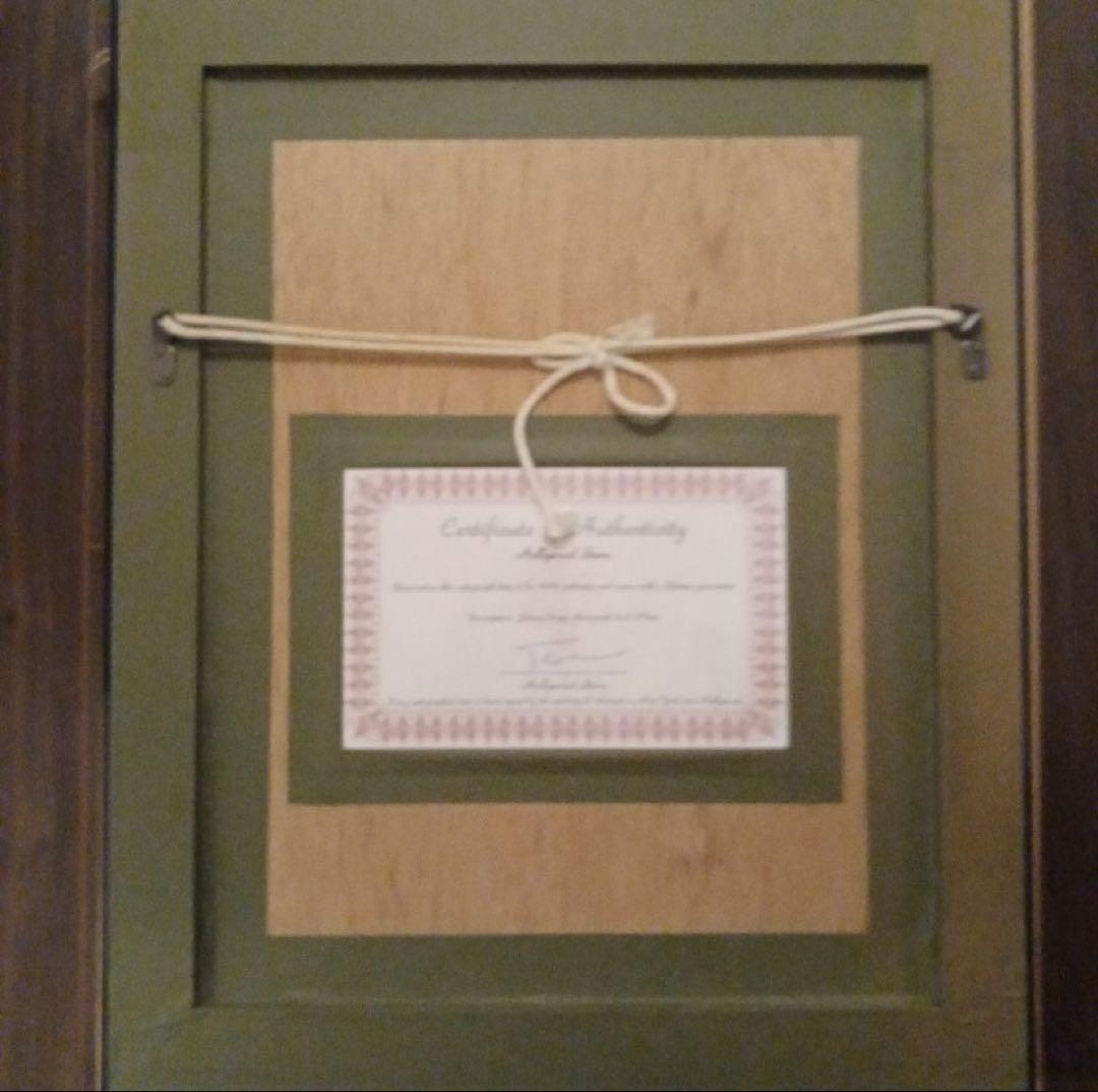 ジョニー・デップ 直筆サイン フレーム付き