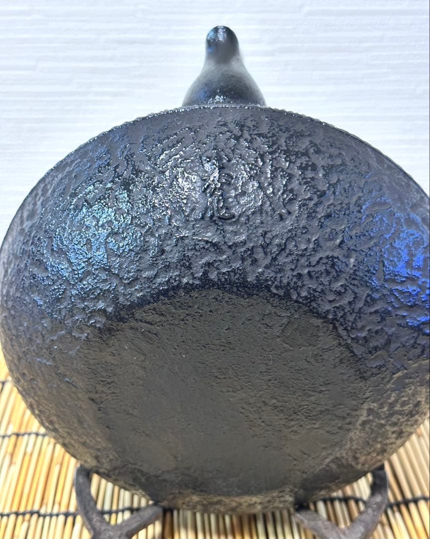 未使用品、付属品付　南部盛栄堂販売　南部名工金秀 及春鋳造　ラムちゃん様売約済み