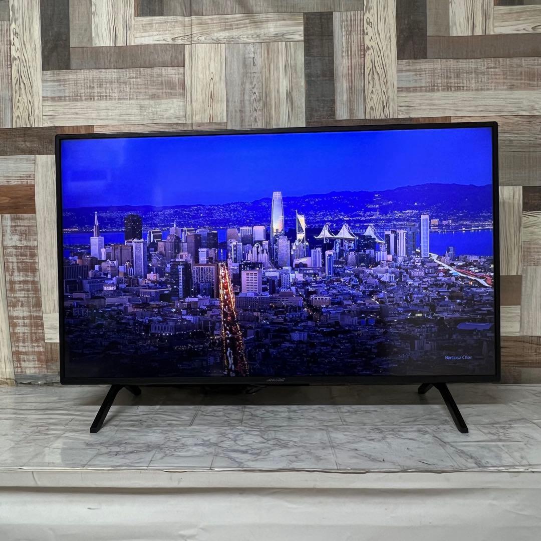 全国送料込❣️ジャパンネクスト43型4Kモニタースピーカーリモコン付 3