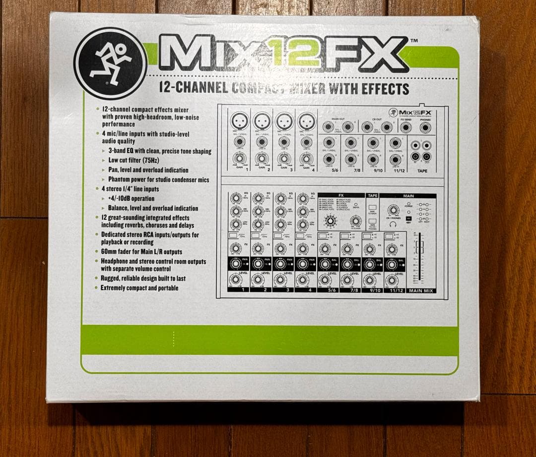 配信機器・PA機器・レコーディング機器 Mackie Mix12FX