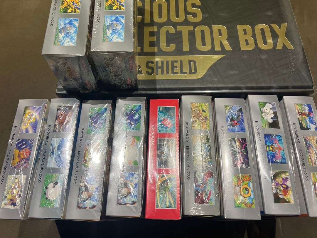 ポケカ　引退品　まとめ売り　ボックス　box イーブイヒーローズ　蒼空ストリーム