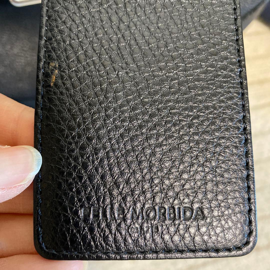 PELLE MORBIDAブラックビジネスバッグ