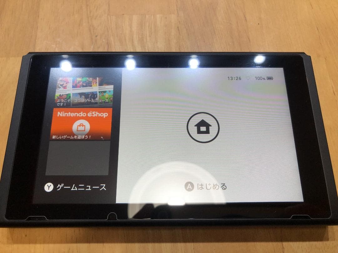 【美品】Nintendo Switch 本体 Joy-Con 赤青 箱付