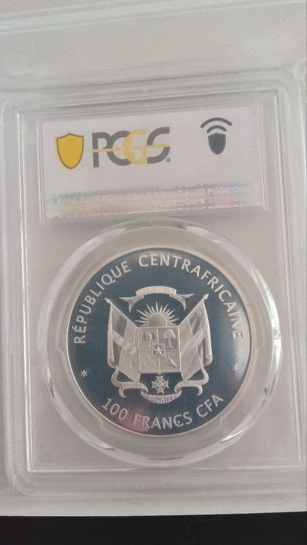 限定5000枚 PCGS 中央アフリカ バオバブ 100フラン貨 - メルカリ