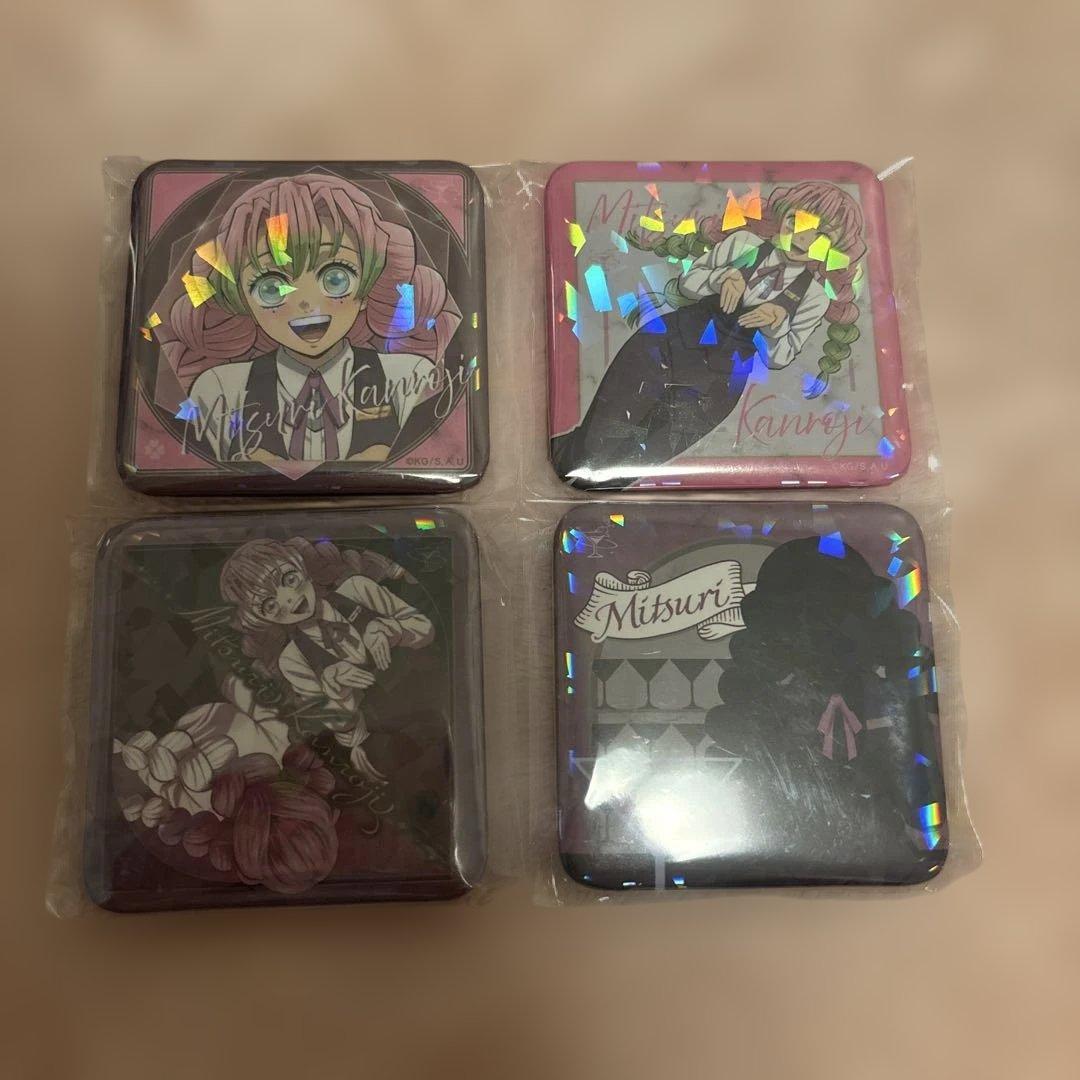 鬼滅の刃 甘露寺蜜璃 モクテルバー ロト 缶バッジ コンプリートセット