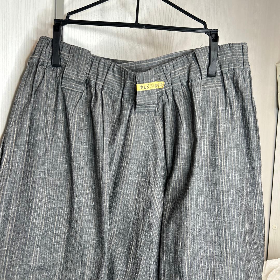 センソユニコ・萠【moyuru】　サルエルパンツ　綿91% ￼夏向き『M〜L』