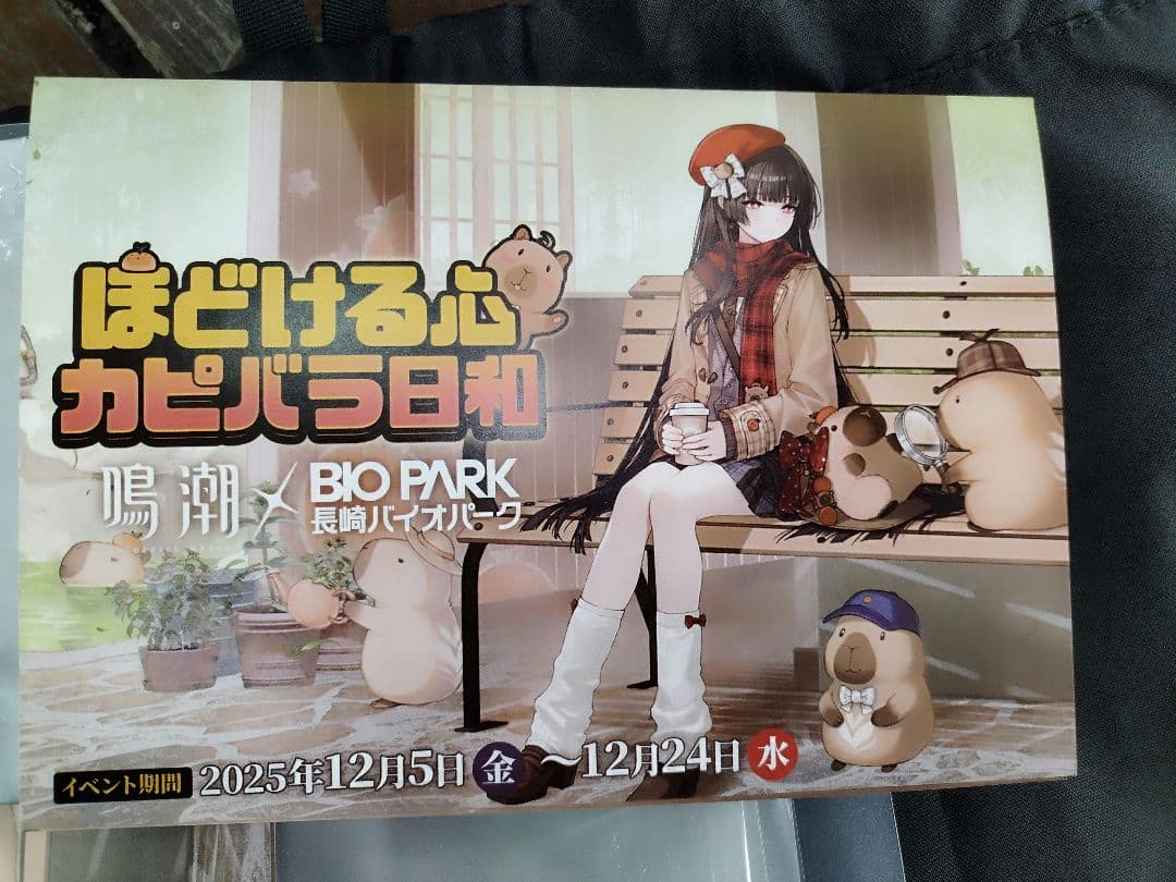 鳴潮 千咲 5点セット クリアファイル ポストカード×2 ホログラムチケット